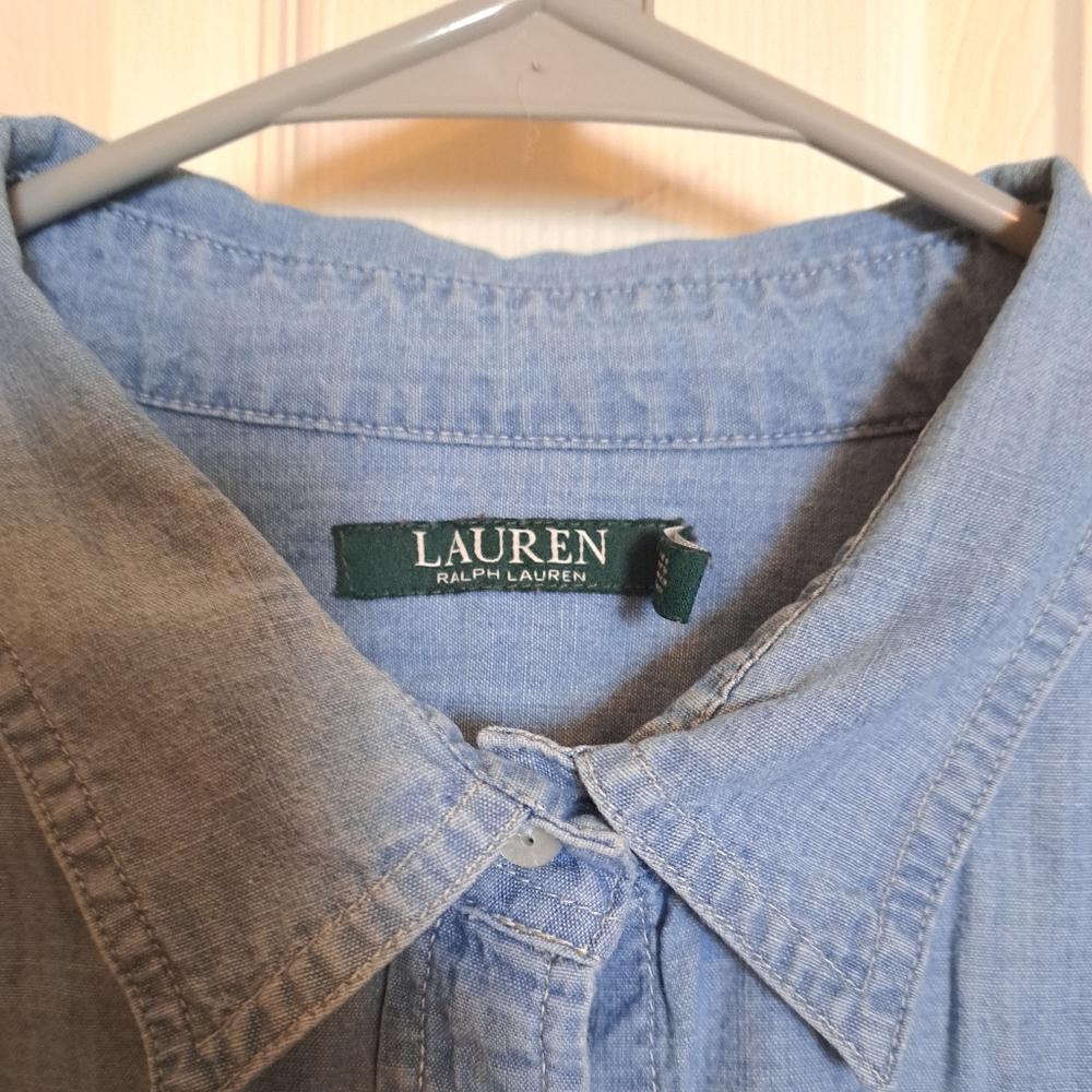Chambray button down